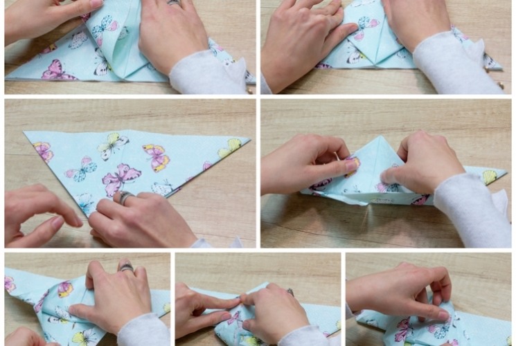 Pliage De Serviette Pour P Ques En Id Es Diy Faciles