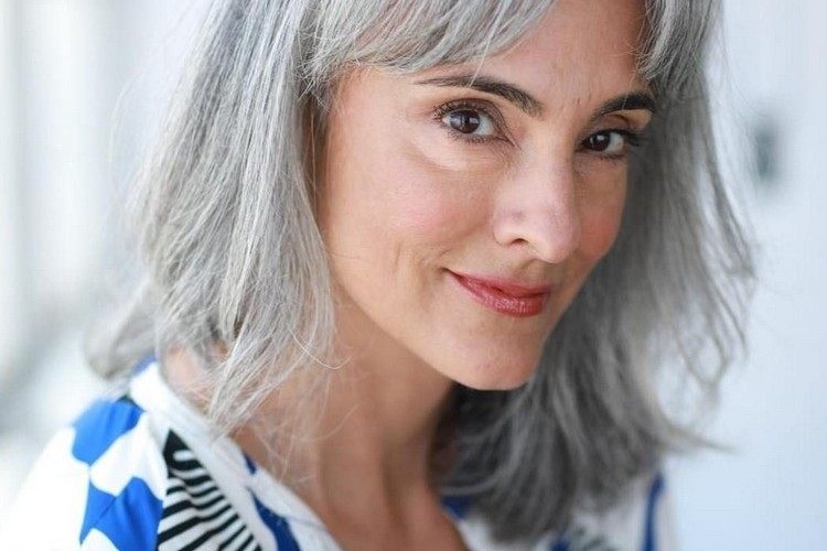 Coiffures Cheveux Gris Femme En 20 Looks Qui Donnent Envie