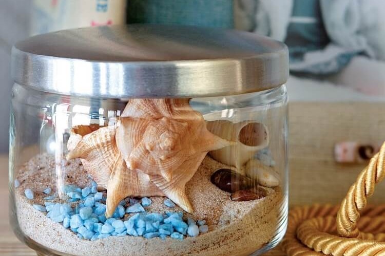 Déco avec coquillages idées DIY pour inviter la mer chez vous