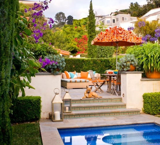 aménagement jardin terrasse piscine-sympa
