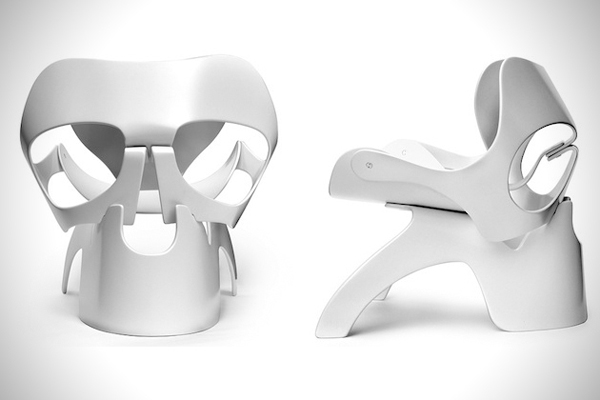 mobilier design chaise-crane-vue-double-blanc