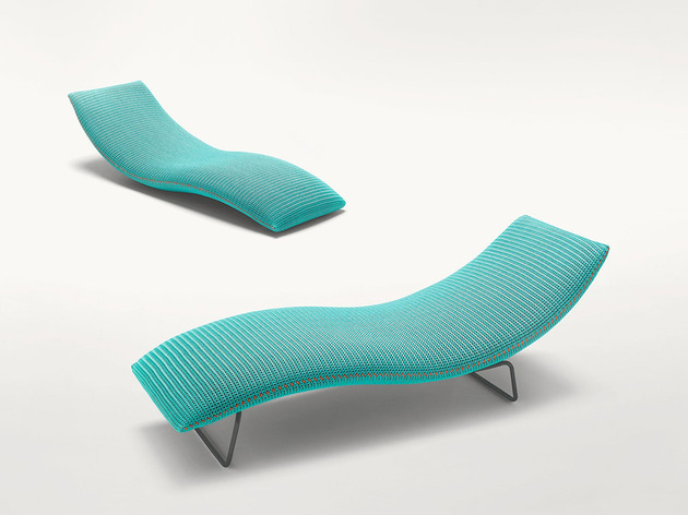 chaise-longues-turquoise-confortables-design