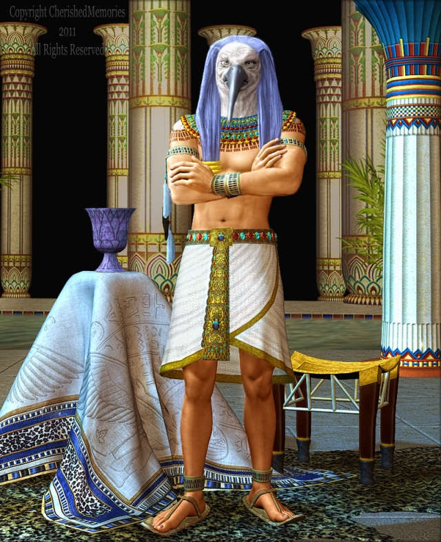 costume-d`Halloween-égyptienne-mythologie