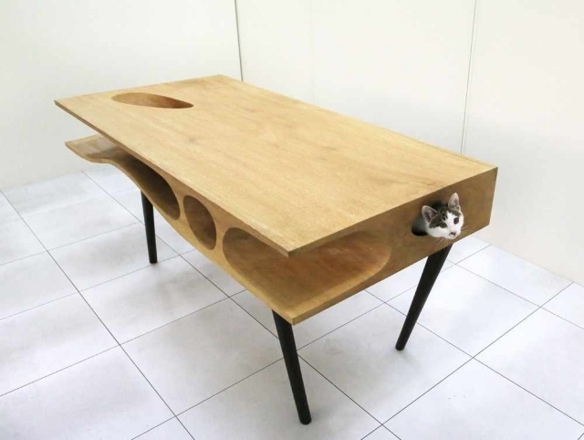 table bois clair innovatif ruan hao hong-kong