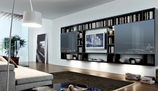grand salon en design moderne
