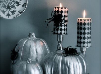 idée-originale-citrouille-d`Halloween-argent