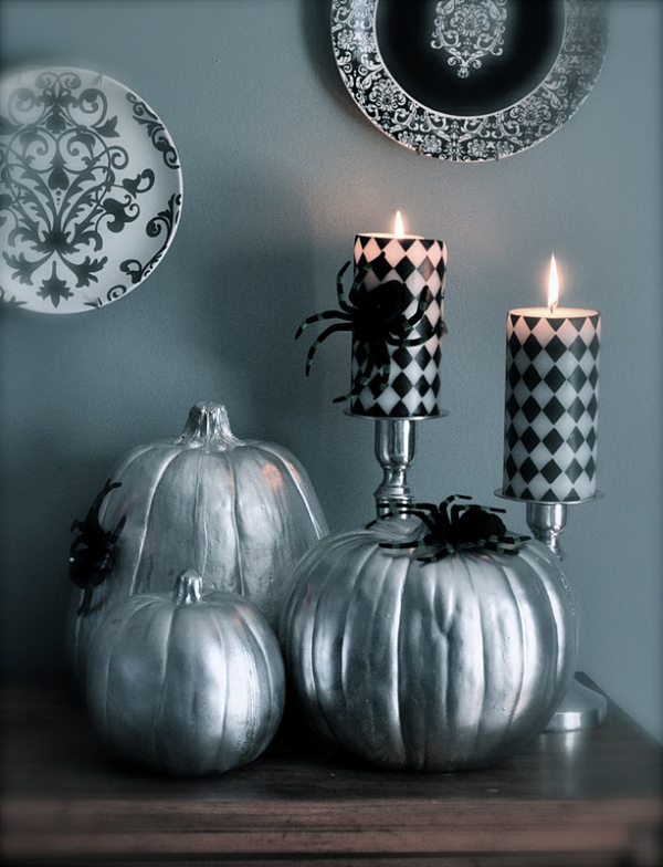 idée-originale-citrouille-d`Halloween-argent