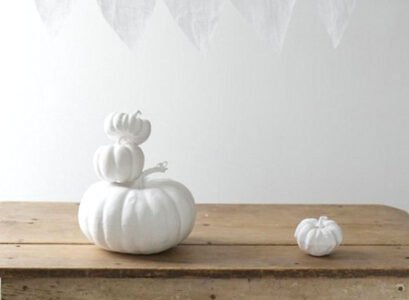 idées-de-déco-automnales-citrouille-couleur-blanche