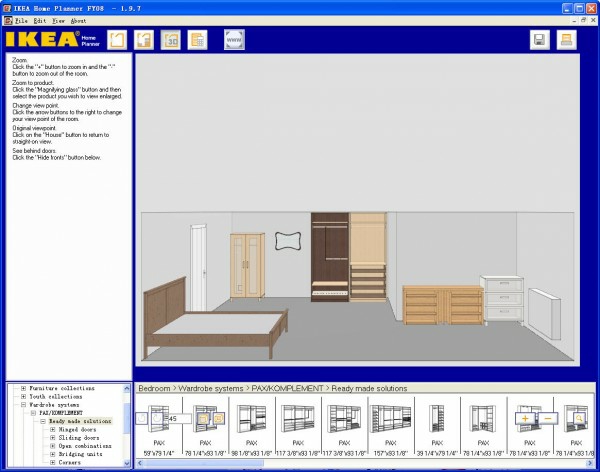 ikea-programme-ikea-planificateur-3d-ligne logiciels 3D de plans de chambre