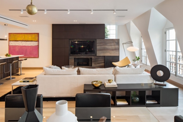loft moderne salon canape contemporain