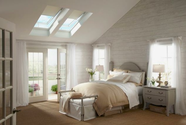 Chambre sous les combles: 30 idées d'aménagement et déco
