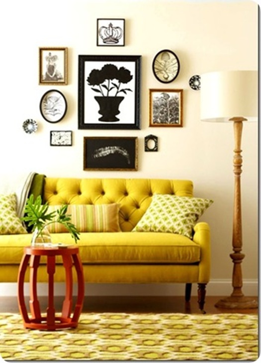 photos-cadres-au-mur-contraste-jaune-noir