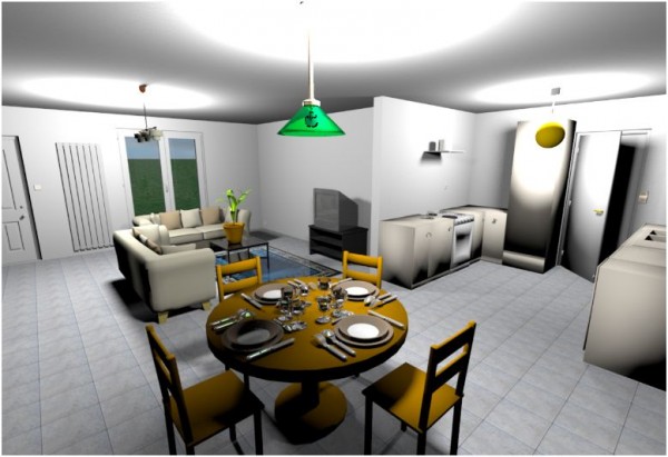 logiciels 3D de plans de chambre gratuits plan-chambre-salon-cuisine-ameublement
