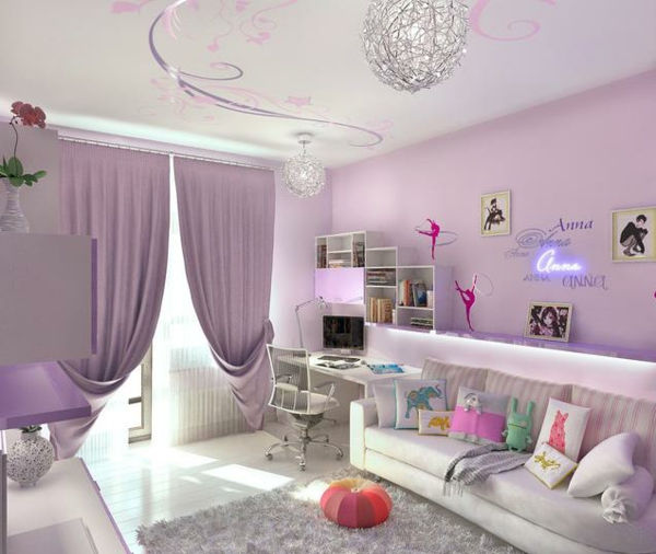 rideaux-lilac-déco-chambre-fille-adolescente