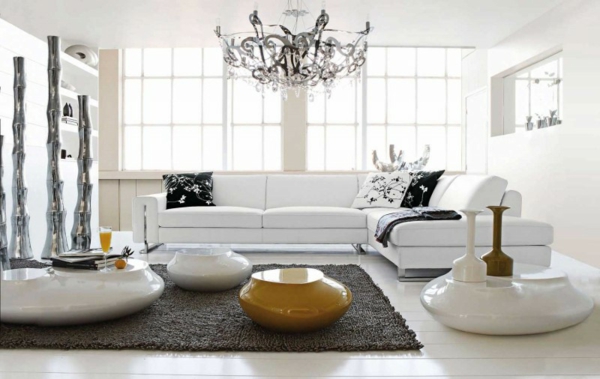 style-meubles-blancs-tapis-design-lignes-épurées