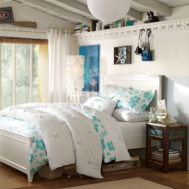 ado-chambre-coucher-couleur-blanche-turquoise