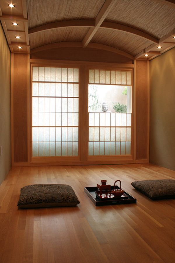 atmosphère-zen-salle-thé-maison-tranquillité atmosphère zen à la maison