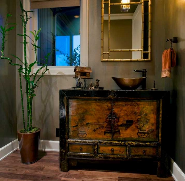bambou-salle-bains-vert-décoratif-grand