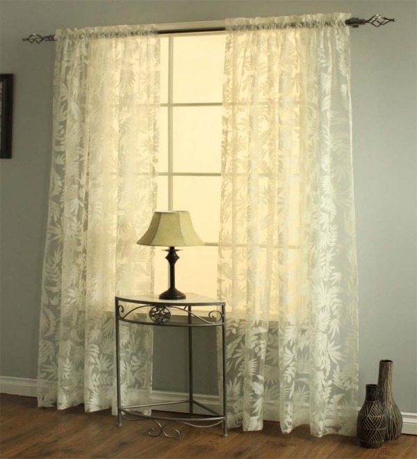 beaux-rideaux-tissu-transparent rideaux pour la salle de séjour
