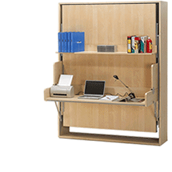bureau-ordinateur-lit-escamotable-armoire-Tama-idée-petits-espaces