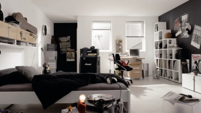 101 idées pour la chambre d'ado déco et aménagement Peinture chambre enfant fille et garcon
