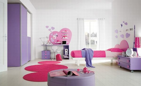 chambre-de-fille-ado-rose-violet