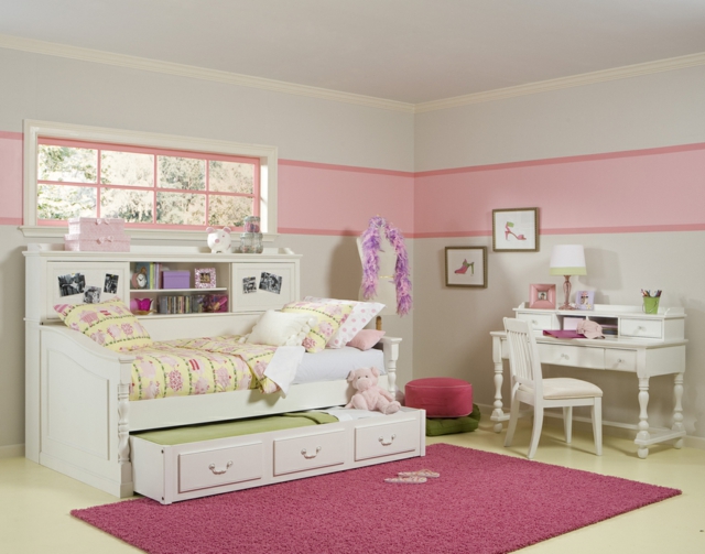 chambre-d`enfant-fille-couleur-rose