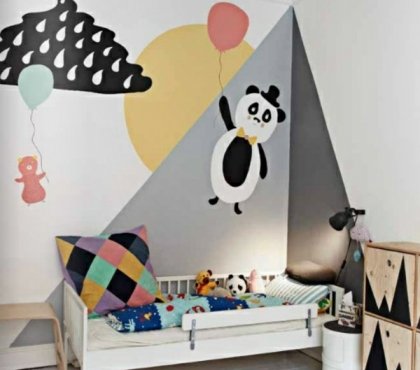 chambre-enfant-decoration-murale-panda-ballon