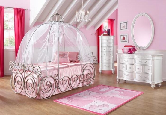 chambre-petite-fille-rose-mobilier