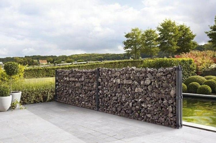 95 idées pour la clôture de jardin palissade, mur et brise vue Intimité clôture Créatif