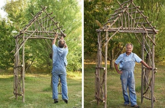 construire une pergola en bois brut-Bim-Willow-étape-finale