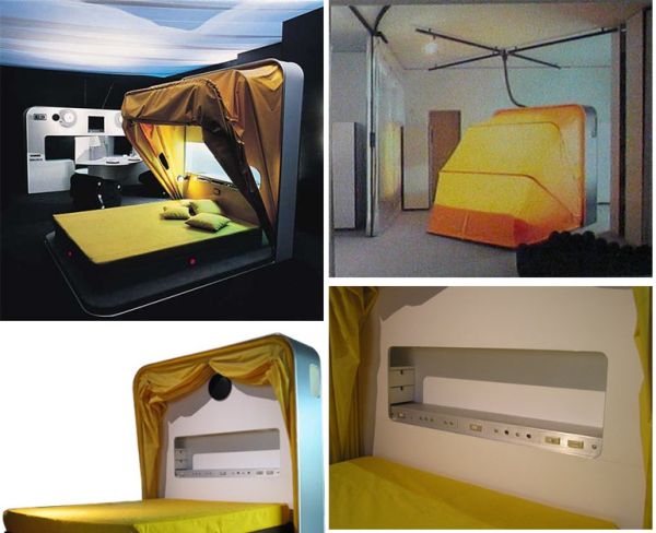 désign-créatif-lit-desgin-cabriolet lits de design inhabituel
