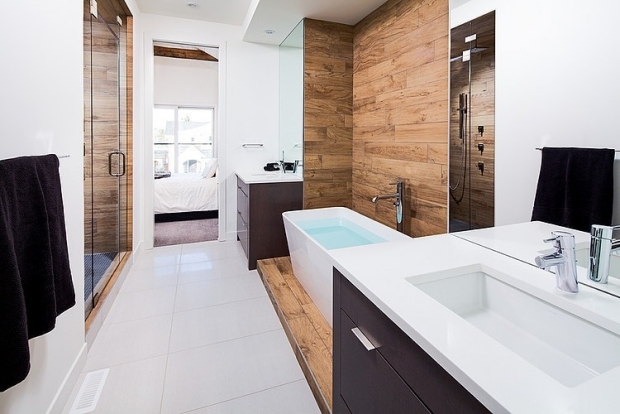 design-salle-bain-moderne-bois-blanc-noir-cabine-douche-baignoire-lavabo