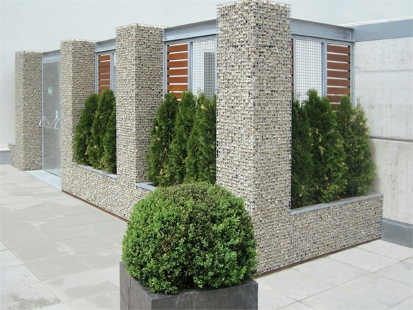 gabion-jardin-caisse-métalliques-pierres-mur-colonnes