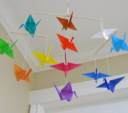 grues-origami-chambre-bebe-originale