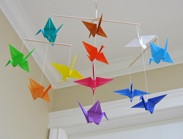 grues-origami-chambre-bebe-originale