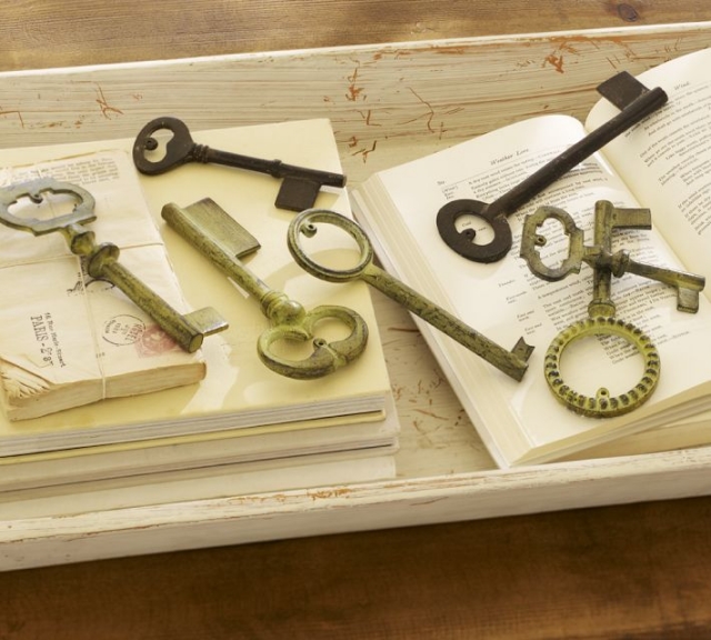 idées-décoration-clefs-antiques Accessoires pour la maison
