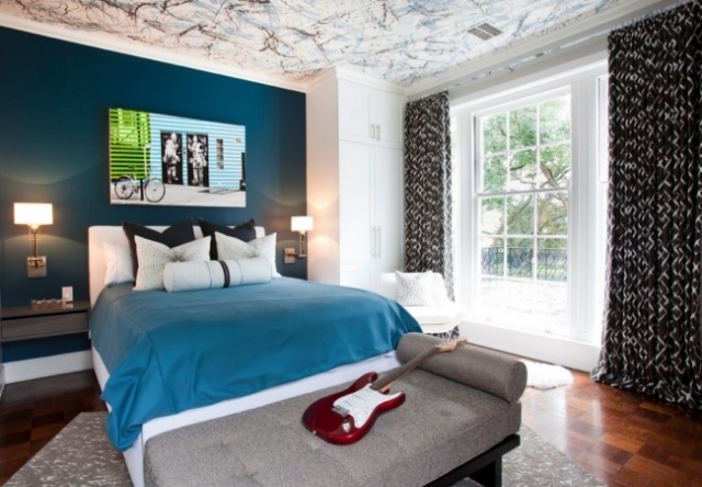 101 idées pour la chambre d'ado déco et aménagement Peinture chambre enfant fille et garcon
