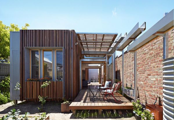 intérieur et extérieur transition-terrasse-plafond-pergola-Melbourne