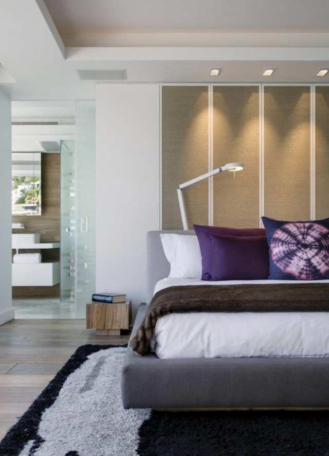 luxe-chambre-coucher-moderne-design chambre à coucher moderne