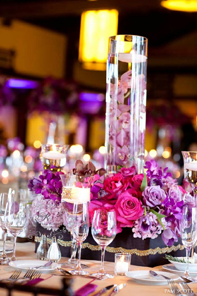 magnifique-déco-florale-de-table-vase-cristal-orchidée
