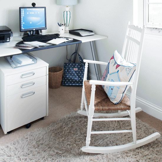 mobilier-moderne-bureau-domicile-chaise-berçante