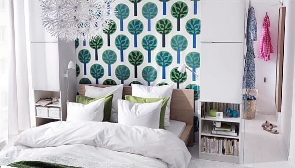 Aménagement d`un petit appartement des idées ikea Chambre désign Ikea
