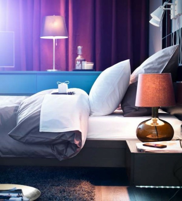12 idées d`aménagement pour une petite chambre à coucher Chambre désign Ikea