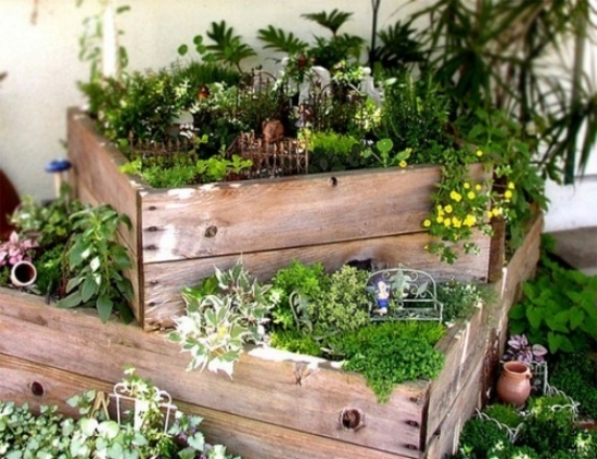 plantes-jardin-composition-décorative aménager le petit jardin