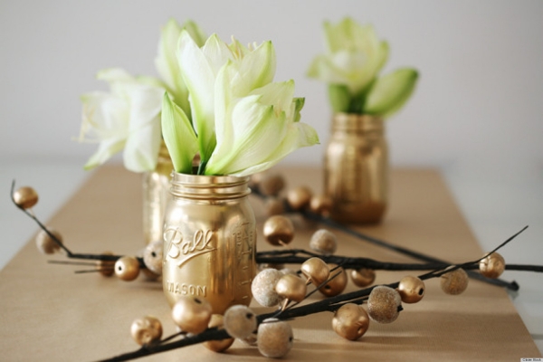 pot-confiture-décoratif-fleurs-vase pots de confiture décoratifs