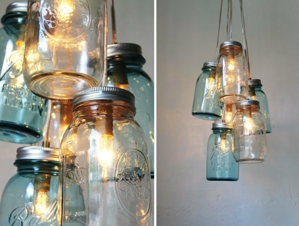 pot-confiture-lanternes-idée-créative pots de confiture décoratifs