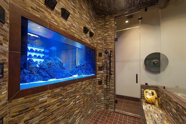salle-bain-aquarium-pierre-mosaique-murale-décorative