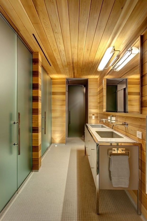 salle-bain-revêtement-plafond-bois-cabine-douche-opaque
