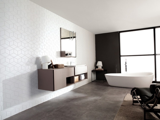 salle-bain-ultramoderne-style-minimaliste-baignoire-îlot